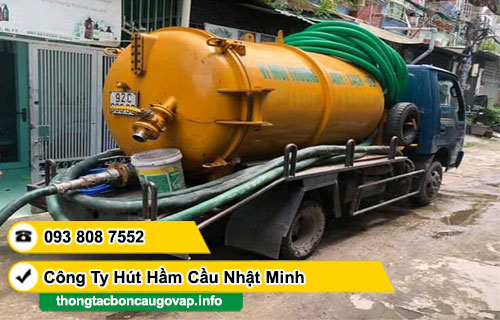 Rút hầm cầu Phường An Hội Tây
