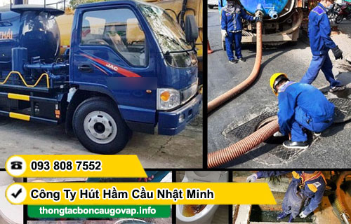 Rút hầm cầu Phường An Nhơn giá rẻ