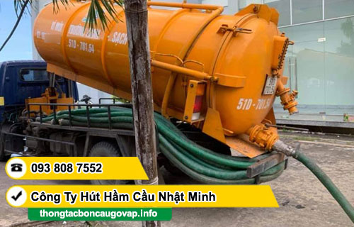 Rút hầm cầu Phường Hạnh Thông giá rẻ