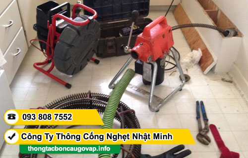 Thông cống nghẹt Phường An Hội Tây
