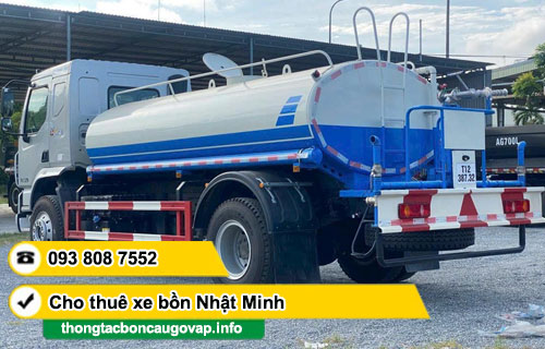 Cho thuê xe bồn tưới cây TP.HCM