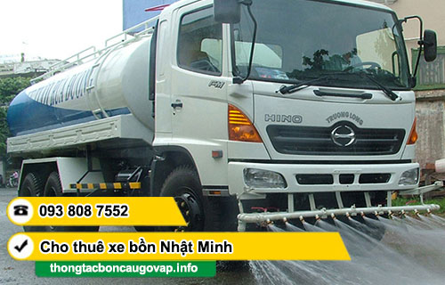 Cho thuê xe rửa đường TP.HCM