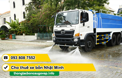 Cho thuê xe rửa đường TP.HCM